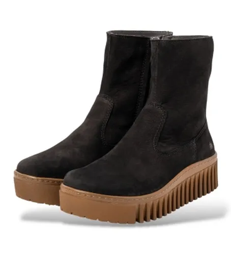 IB003_0MU Bottines en cuir 1531 Brighton (36), 3 à 5 cm, Nubuck, Fermeture éclair, Casuel - ART - Modalova
