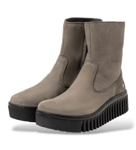 Bottines en cuir 1531 Brighton (36), 3 à 5 cm, Nubuck, Fermeture éclair, Casuel - ART - Modalova