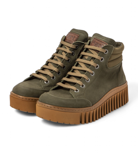 G3 Bottines en cuir 1532 (36), 3 à 5 cm, Lacets, Casuel - ART - Modalova