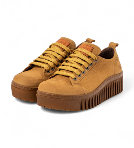 ZM003_024 Baskets en cuir 1535 Brighton (39), 3 à 5 cm, Lacets, Casuel - ART - Modalova
