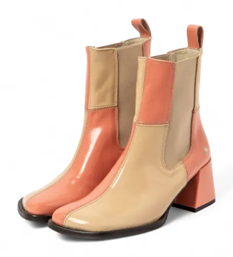 F4003_0MU Bottines en cuir 1707 (39), 5 à 8 cm, Aucun, Casuel - ART - Modalova