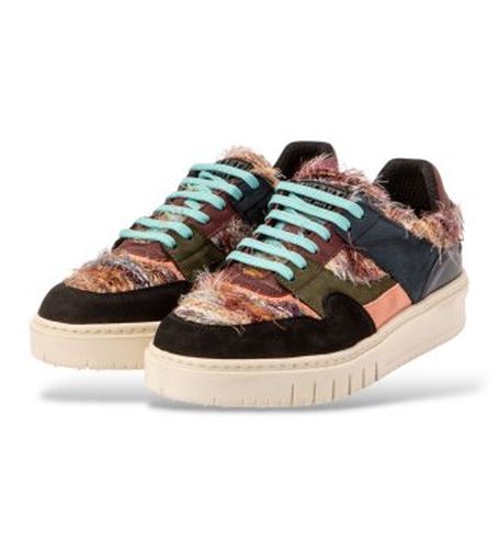 FK003_0MU Baskets 1788 Belleville (38), Tissu, Plat, Lacets, Casuel - ART - Modalova