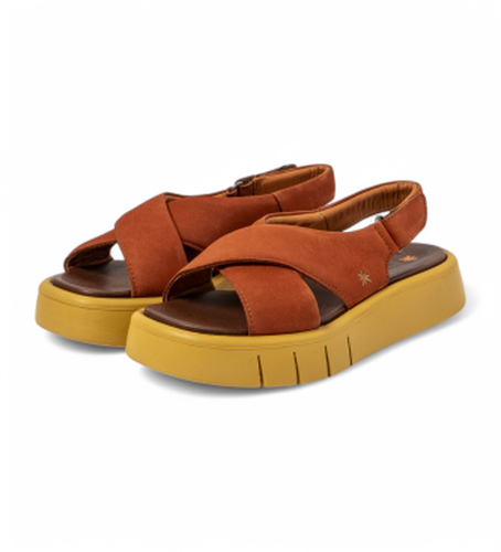 MH003_006 Sandales en cuir 1855 Malaga (36), 3 à 5 cm, Velcro, Casuel - ART - Modalova