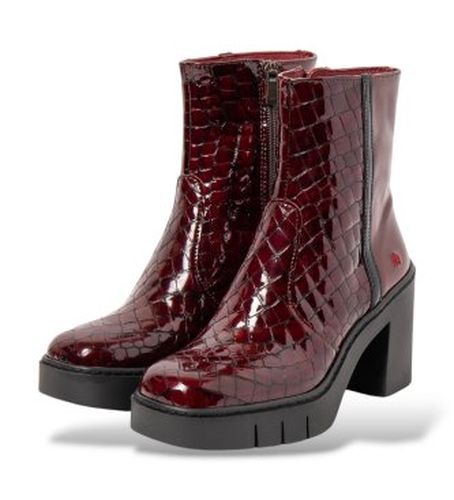 Bottines en cuir 1974 Berna (38), 8 à 10 cm, Fermeture éclair, Casuel - ART - Modalova