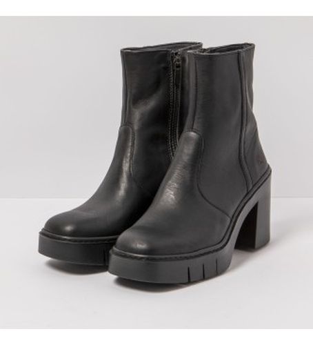 Bottines en cuir nappa -Hauteur du talon 9cm (36), 8 à 10 cm, Fermeture éclair, Casuel - ART - Modalova