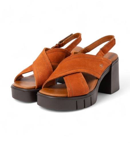 GM003_0MU Sandales en cuir 1990 Eivissa (40), 8 à 10 cm, Velcro, Casuel - ART - Modalova