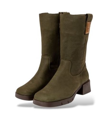 G3 Bottes en Cuir 1286 Varsovie marron verdâtre (40), 3 à 5 cm, Nubuck, Fermeture éclair, Casuel - ART - Modalova