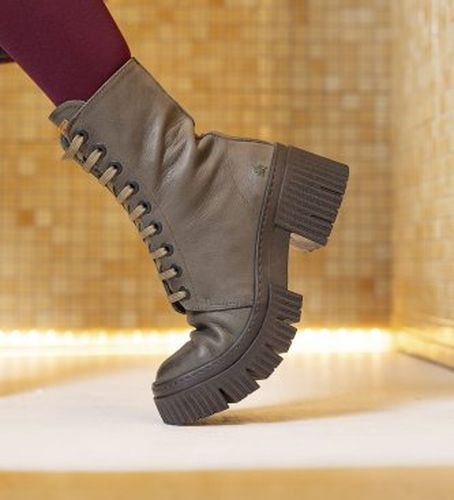 G3 Bottines en cuir 1375 York (37), 3 à 5 cm, Lacets, Fermeture éclair, Casuel - ART - Modalova
