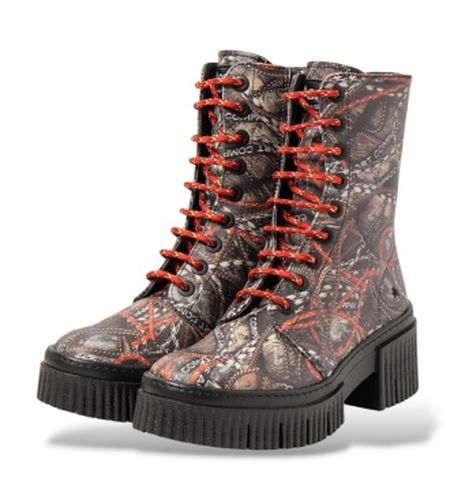 F2J1003_ESP Bottines 1375F York (37), Tissu, 3 à 5 cm, Lacets, Casuel - ART - Modalova
