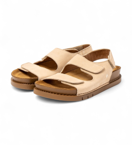 Unisex. 1202311ZZ003_020 Sandales en cuir 2023 Kassel (36), Plat, Velcro, Casuel - ART - Modalova