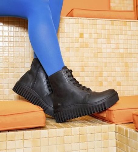 EH003_001 Bottines en cuir 1517 Brighton (36), 3 à 5 cm, Fermeture éclair, Casuel - ART - Modalova