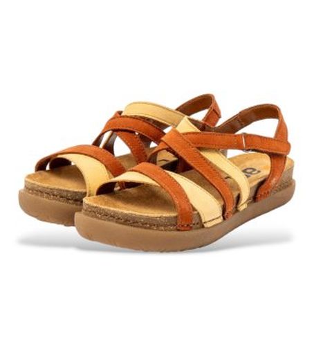 GY003_0MU Sandales en cuir 1714 Rhodes , (41), Plat, Velcro, Casuel - ART - Modalova