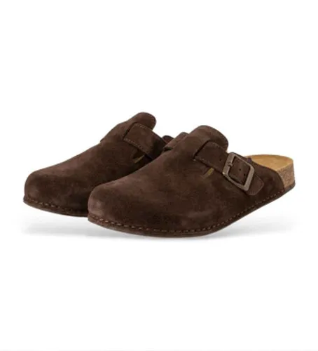Sabots N5796 en cuir (36), Plat, Boucle, Casuel - El Naturalista - Modalova