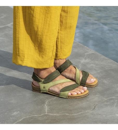 S2G5005_0MU Sandales en cuir N5810S Panglao (41), Plat, Velcro, Casuel - El Naturalista - Modalova