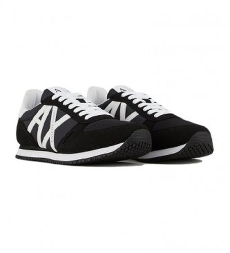 XUX017XCC68K489 Logo de la chaussure de course rétro (45), Plat, 1 à 3 cm, Lacets, Casuel - A|X Armani Exchange - Modalova