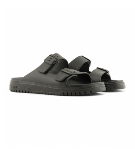 XUP015XV82100002 Sandales à glissière Soul (40), Plat, Aucun, Casuel - A|X Armani Exchange - Modalova