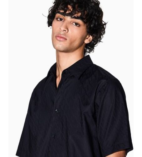 XM001935AF16631UB101 Chemise Jacquard (M), Casuel, Coton, Manche courte - A|X Armani Exchange - Modalova