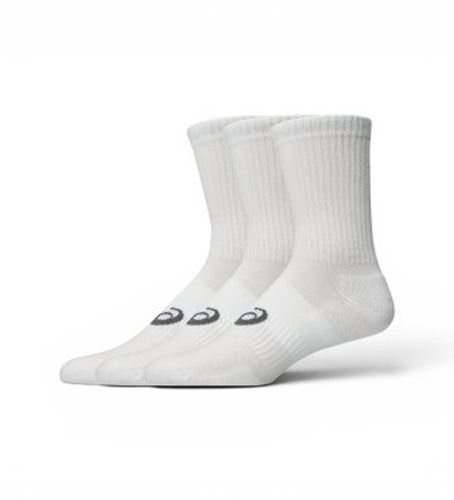 Unisex. 3033C298 Pack 3 Chaussettes Crew (S), Homewear, Sport, Coton - ASICS - Modalova