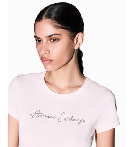 XW001457AF10356U4104 T-shirt ajusté (S), Casuel, Coton, Manche courte - A|X Armani Exchange - Modalova