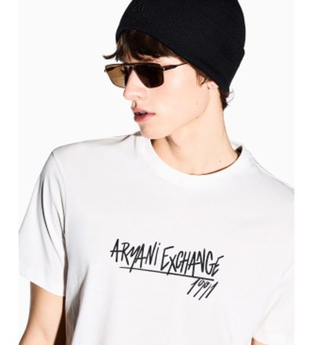 XM002789AF10356U0009 T-shirt slim (XS), Casuel, Coton, Manche courte - A|X Armani Exchange - Modalova