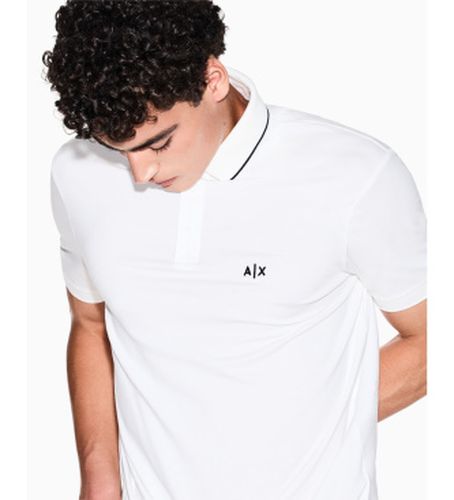 XM001289AF10363U0009 Polo ajusté (S), Casuel, Coton, Manche courte - A|X Armani Exchange - Modalova