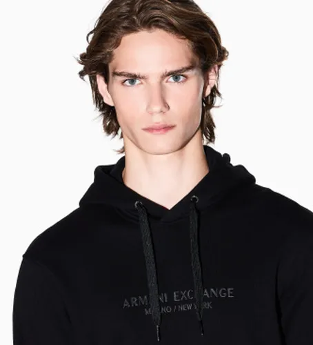 XM001294AF20934UC001 Sweat à capuche basique en coton (S), Casuel - A|X Armani Exchange - Modalova