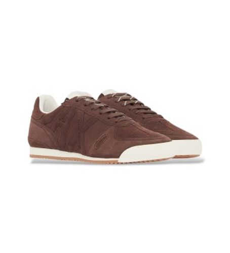 XW002794AF19687U6018 Baskets classiques en cuir (35), Plat, Lacets, Casuel - A|X Armani Exchange - Modalova