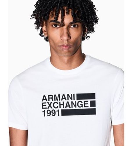 XM002788AF10356U0009 T-shirt avec logo (S), Casuel, Coton, Manche courte - A|X Armani Exchange - Modalova