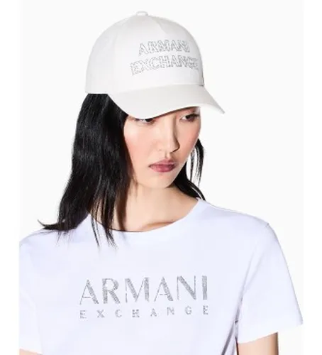 XW002294AF17172U0002 T-shirt Elegance (S), Casuel, Coton, Manche courte - A|X Armani Exchange - Modalova