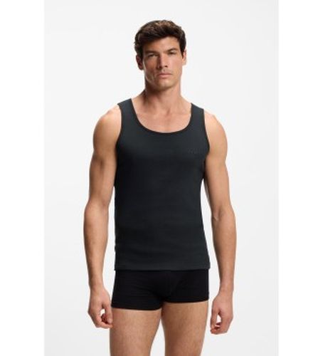 T-shirt Pack 3 coton côtelé , (S), Casuel, Sans manches / bretelles - Boss - Modalova