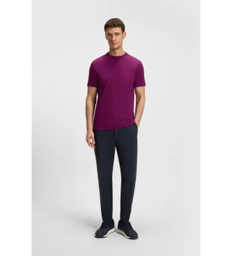 T-shirt à logo miniature lilas (XL), Casuel, , Coton, Manche courte - Boss - Modalova