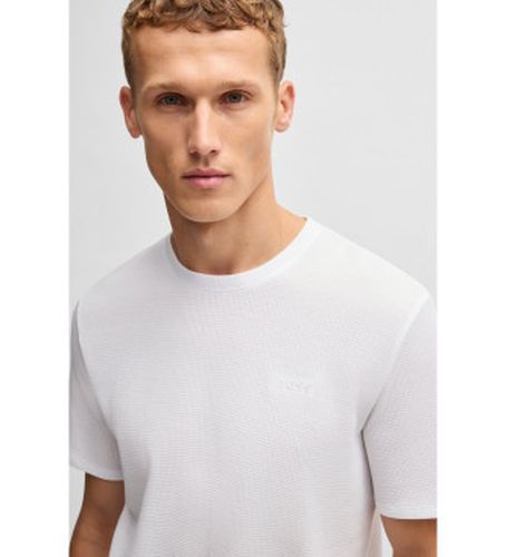 T-shirt gaufré (S), Casuel, Coton, Manche courte - Boss - Modalova