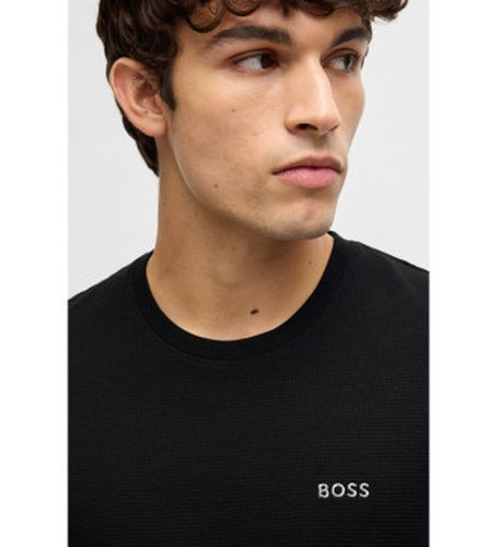 Chemise de Pyjama avec Logo brodé (S), Homewear, Coton, Manche courte - Boss - Modalova