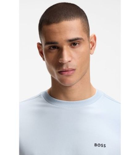 Chemise avec détail de logo (S), Casuel, Coton, Manche courte - Boss - Modalova