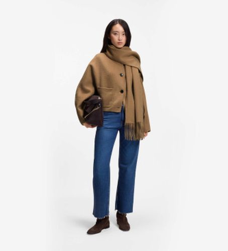Veste Cafrina marron (42), Classique, Polyester - Boss - Modalova