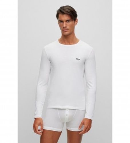 Lot de 3 maillots intérieurs avec logos , blanc, (L), Homewear, Coton, Manche longue - Boss - Modalova