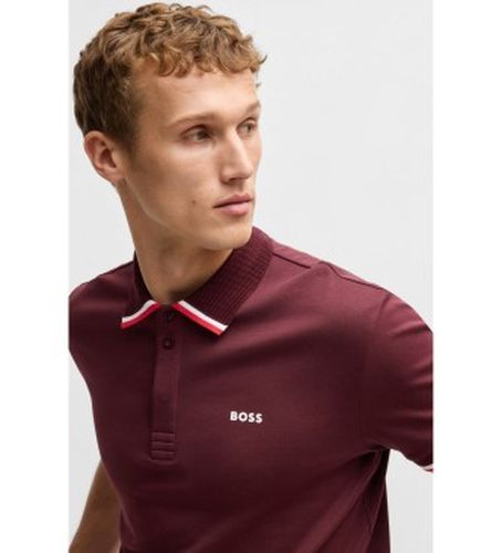 Polo Paddy Lux Heritage marron (M), Casuel, , Coton, Manche courte - Boss - Modalova
