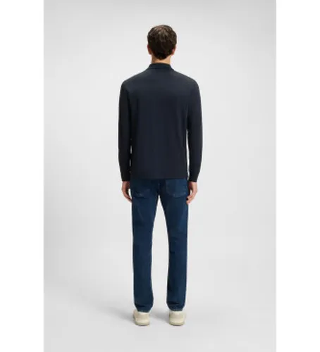 Polo interlock (L), Casuel, Coton, Manche longue - Boss - Modalova