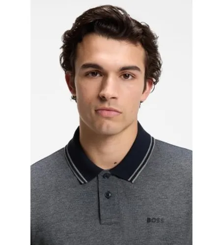 Polo PiquÃ coton logo print (L), Casuel, Manche courte - Boss - Modalova