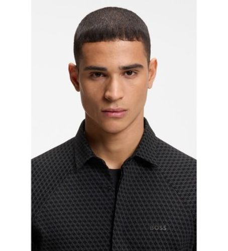 Chemise à coupe régulière en piqué (M), Casuel, Coton, Classique, Manche longue - Boss - Modalova