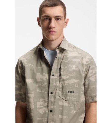 Chemise Globe Print (S), Casuel, Coton, Manche courte - Boss - Modalova