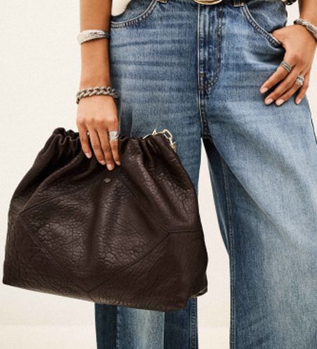 H26CFMB Sac en cuir June Tote marron (OSFA), Casuel - BA&SH - Modalova