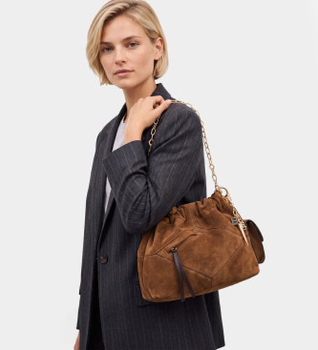 H26MJTP Mini sac en daim June (OSFA), Casuel, Cuir - BA&SH - Modalova