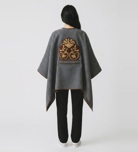 S1236 Poncho avec ceinture (38), Casuel, Laine - bazar deluxe - Modalova
