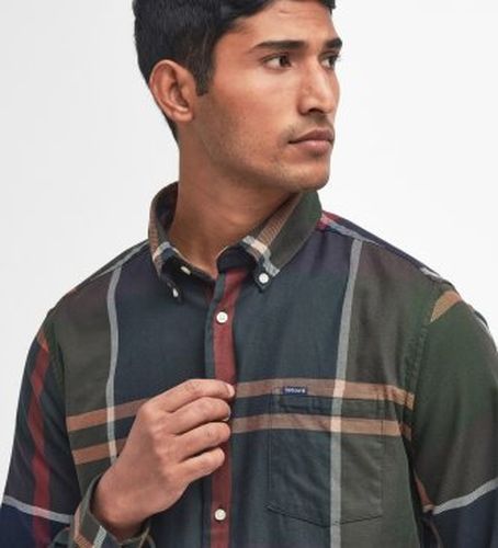 MSH4980 Chemise Dunoon Tartan Tailored (M), Casuel, Coton, Manche longue - Barbour - Modalova