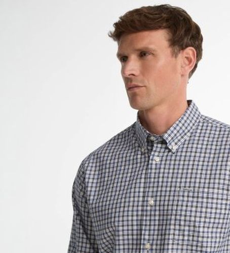 MSH5830 Chemise William à carreaux tattersall (M), Casuel, Coton, Manche longue - Barbour - Modalova