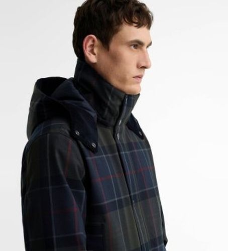 MWB1168 Veste imperméable Lonnen Tartan , (M), Casuel, Polyester, De plein air - Barbour - Modalova