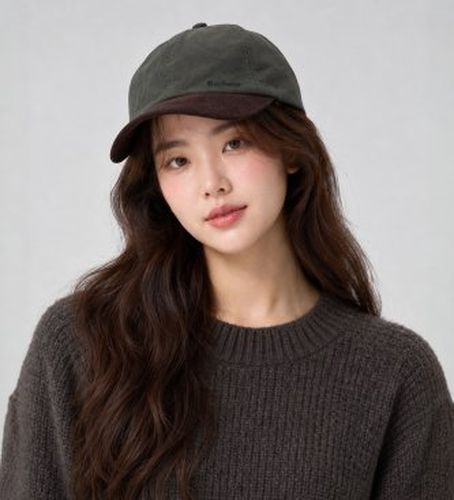 LHA0651 Casquette Beadnell sauge (OSFA), Casuel, Coton - Barbour - Modalova