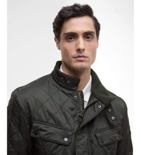 MQU0365 Veste Ariel marron et verte (L), Casuel, Polyester - Barbour International - Modalova
