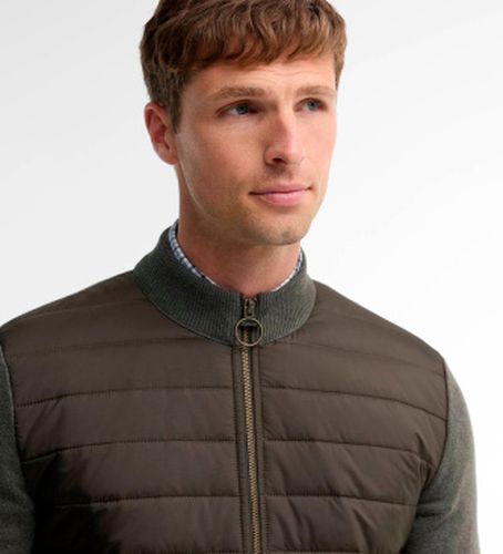 MKN1104 Veste Essential Carn avec panneau matelassé (M), Casuel, Coton - Barbour - Modalova